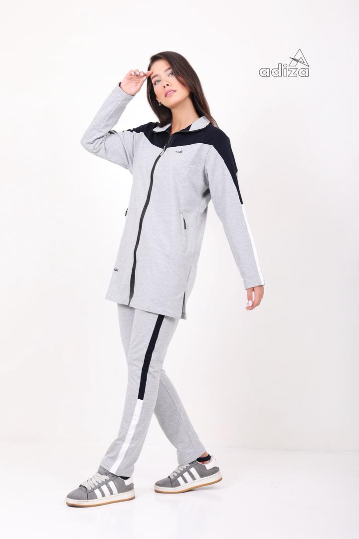 سویُیشرت شلوار ملانژ